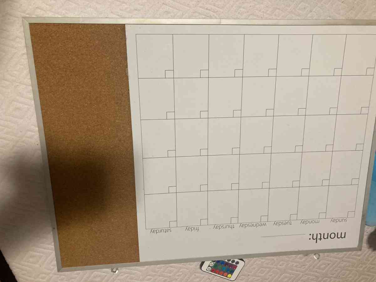 Expo marker calendar