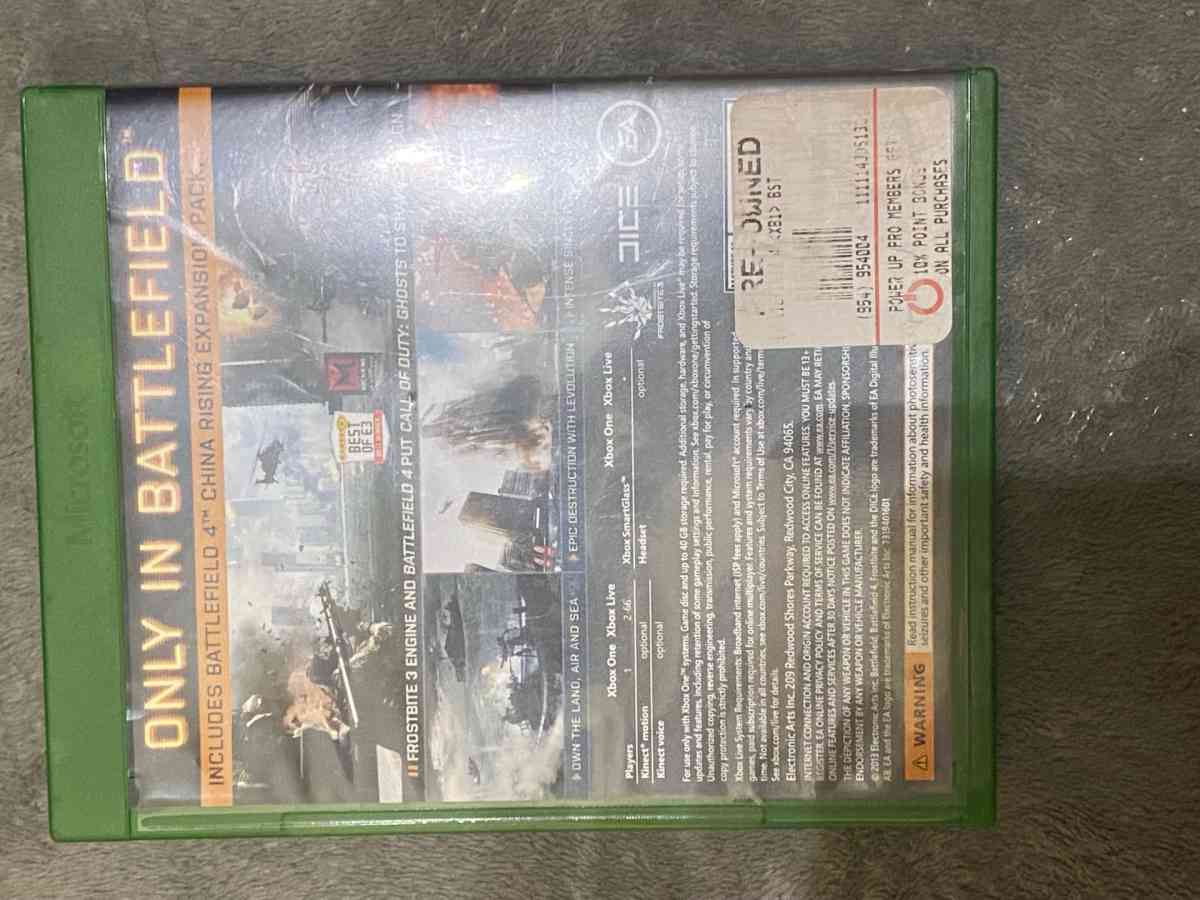 battlefield game for xbox one