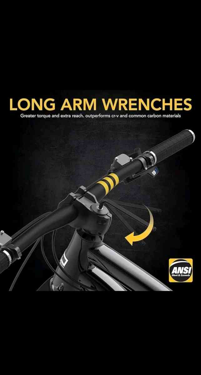 LEXIVON Master Wrench Key Set 35Pc Long Arm Ball End Hex Key