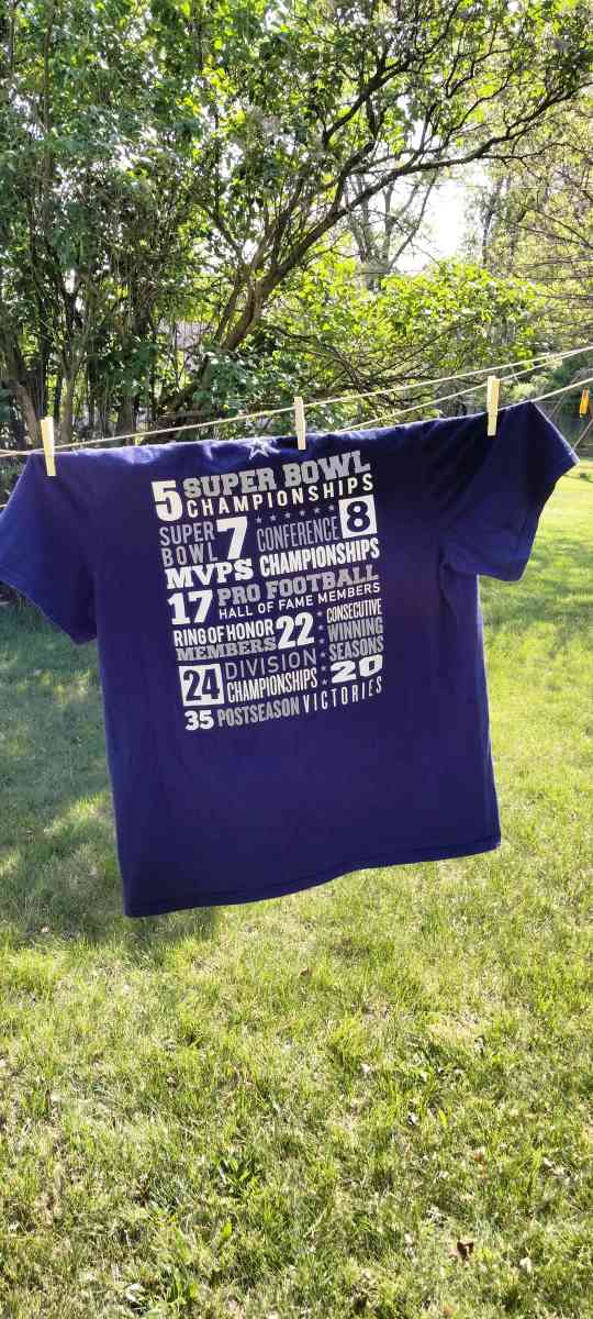 Dallas Cowboys Super Bowl Champions Tshirt