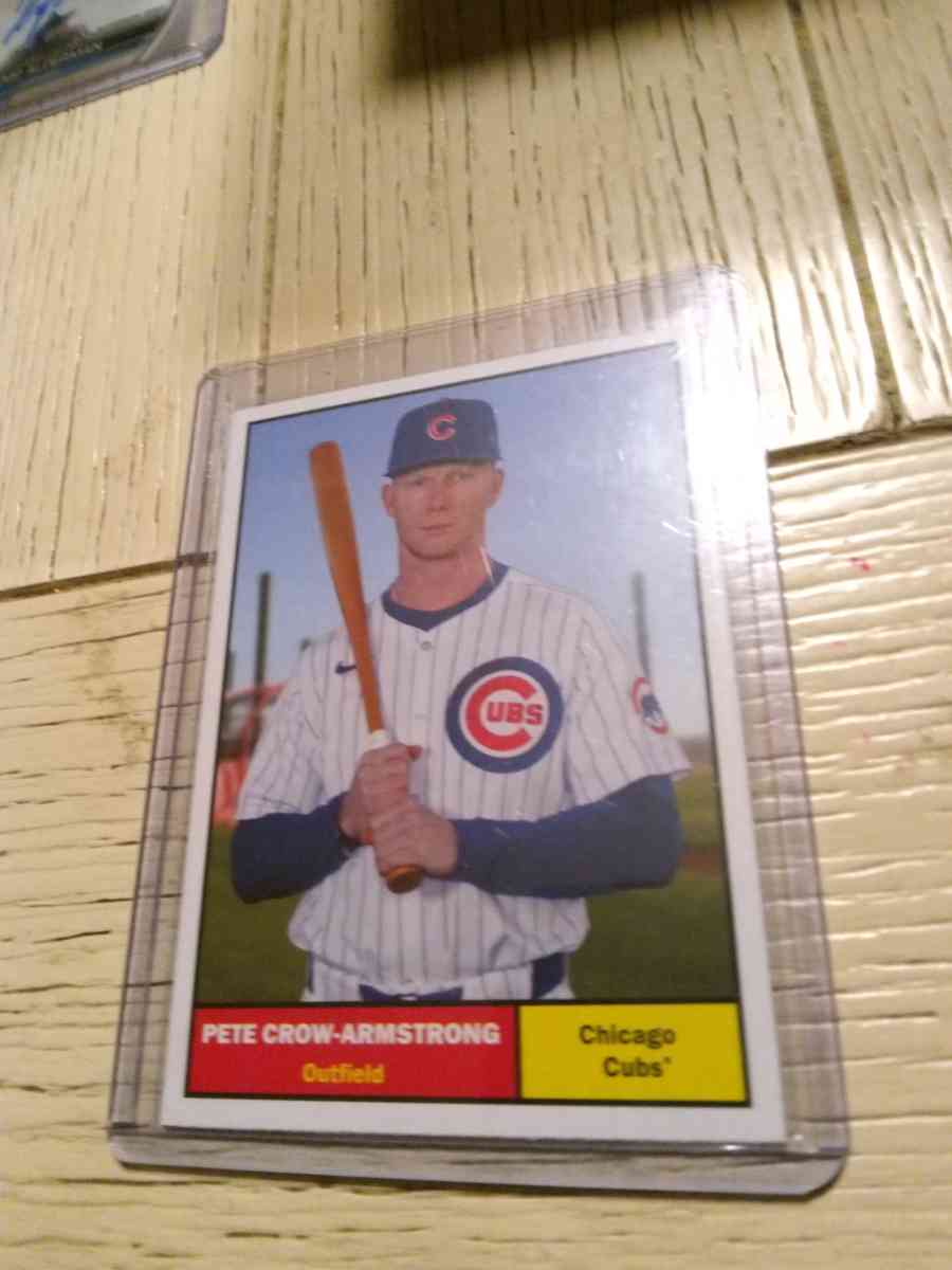 2025 Pete Crow Armstrong image variation Topps Heritage