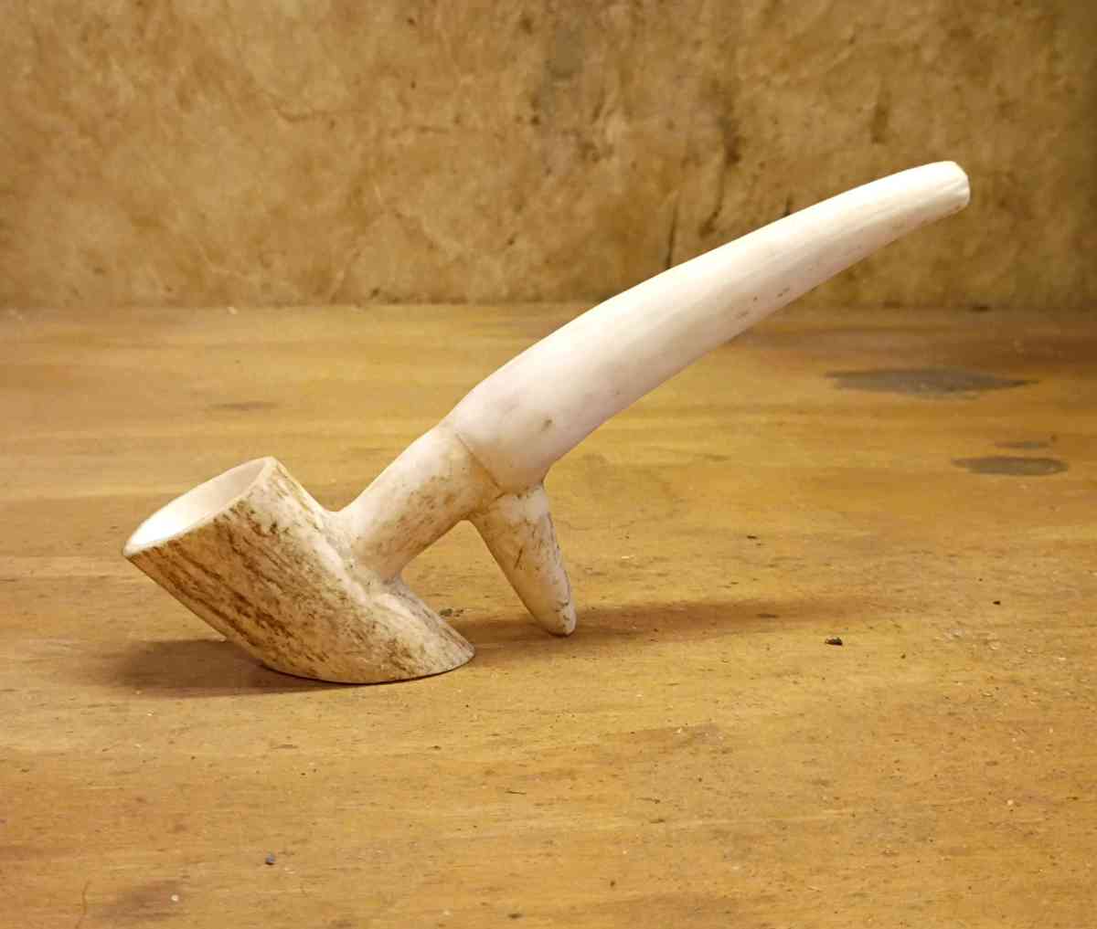 elk antler pipe