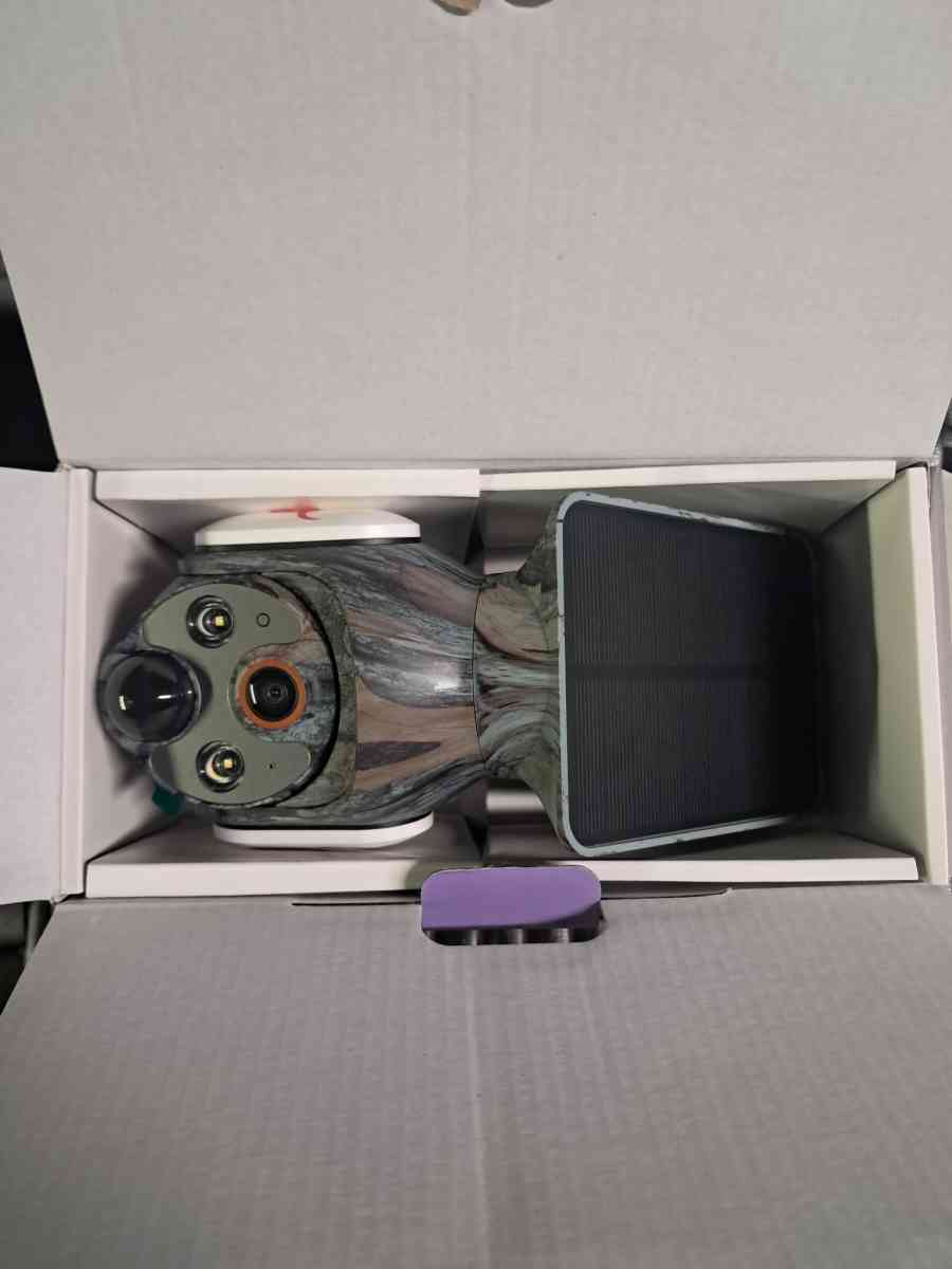 SOLAR POWERED 4G SECURITY CAMERA