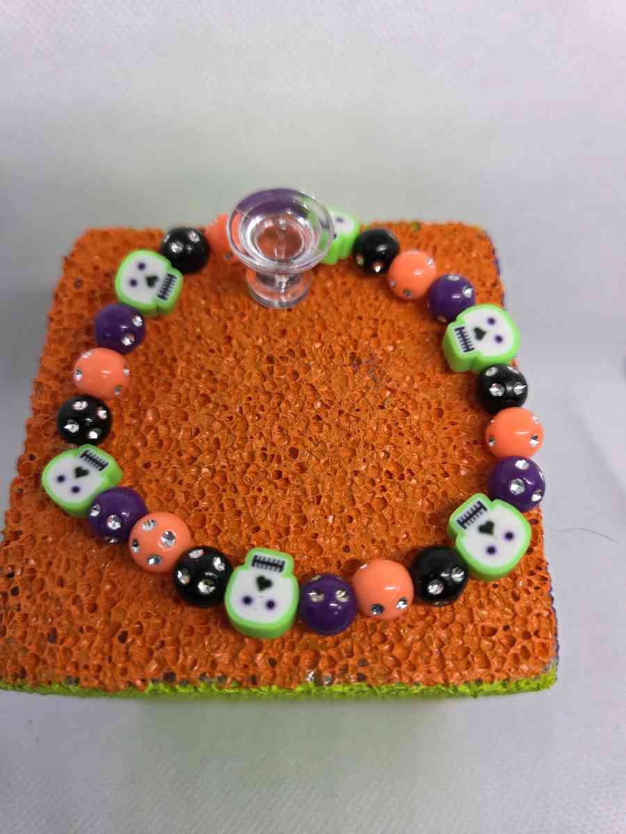 Halloween Beaded Bracelets