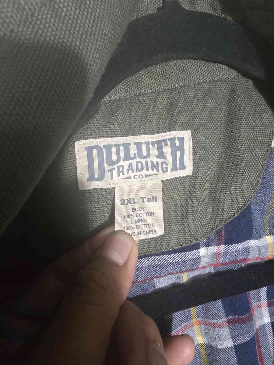 DELUTH TRADING CO COTTON CANVAS JACKET XXL