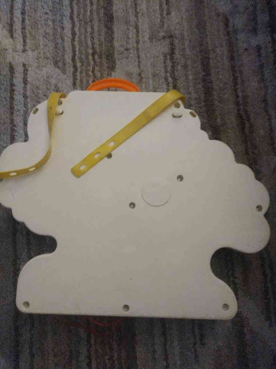 Vintage 1985 Fisher Price Musical Activity Center Baby Crib