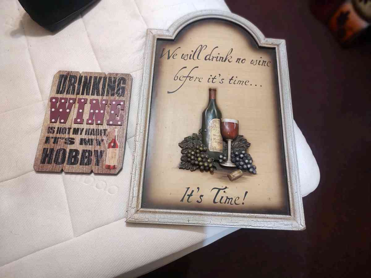 wine wall art