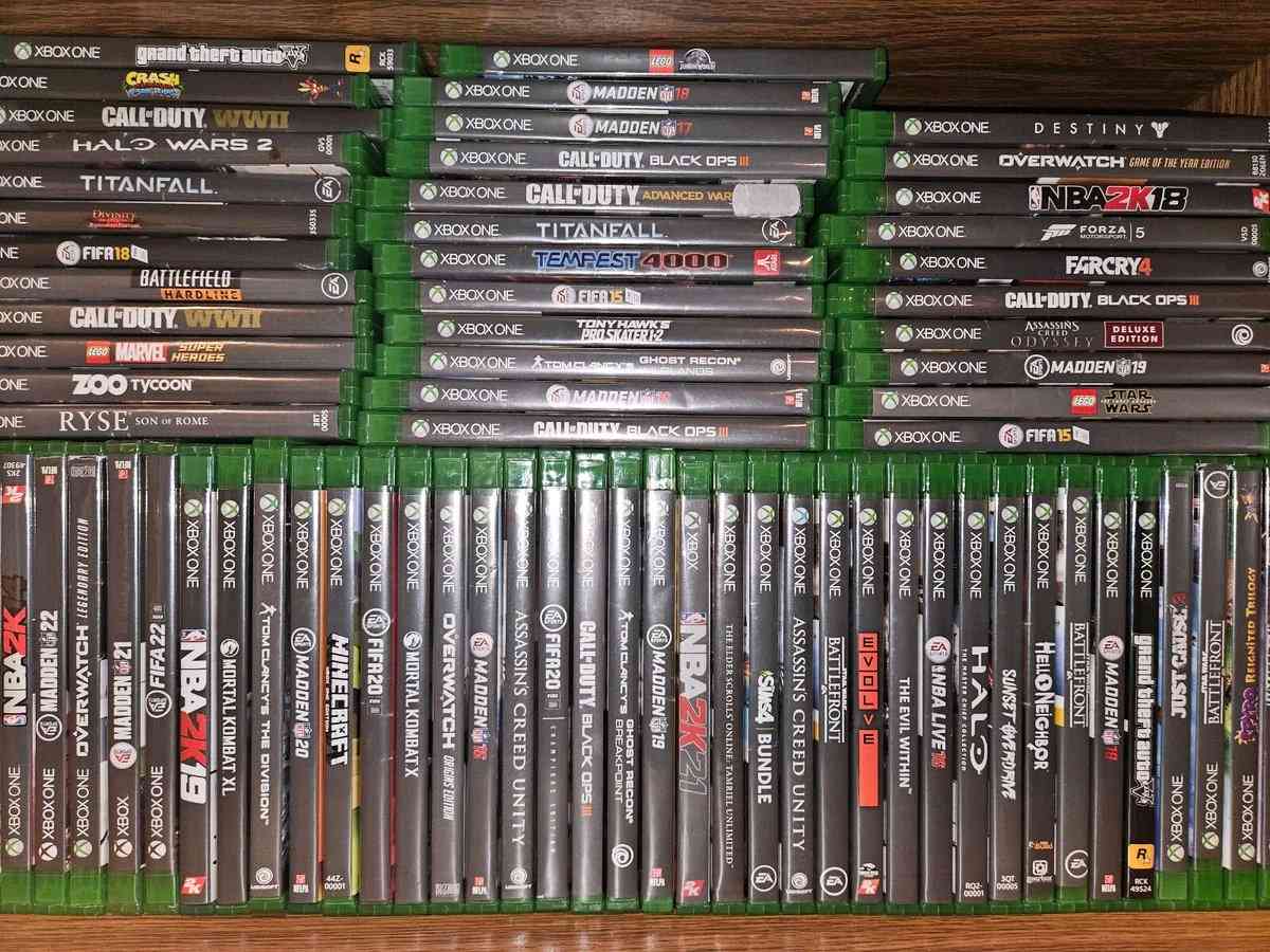 Im selling a bunch of different games and a few systems