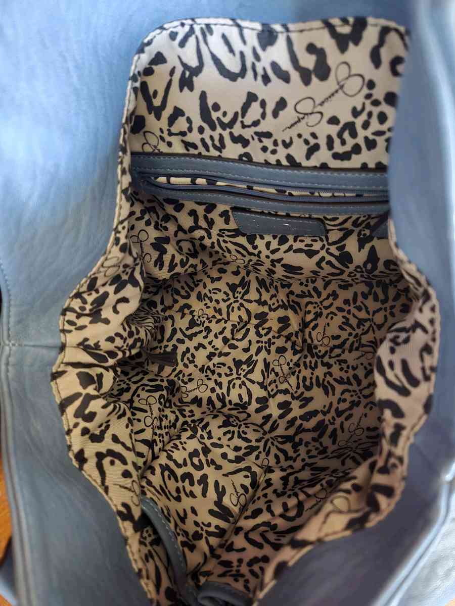 Jessica Simpson Blue Tote bag purse