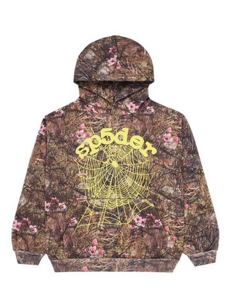 camo sp5der hoodie