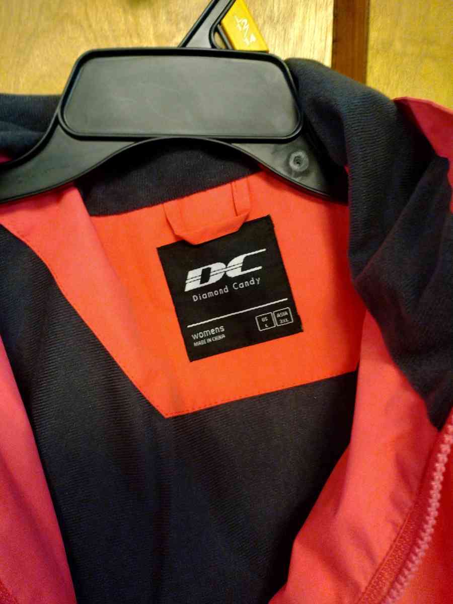 NEW Diamond Candy Womens Waterproof Lightweight Hooded Rain