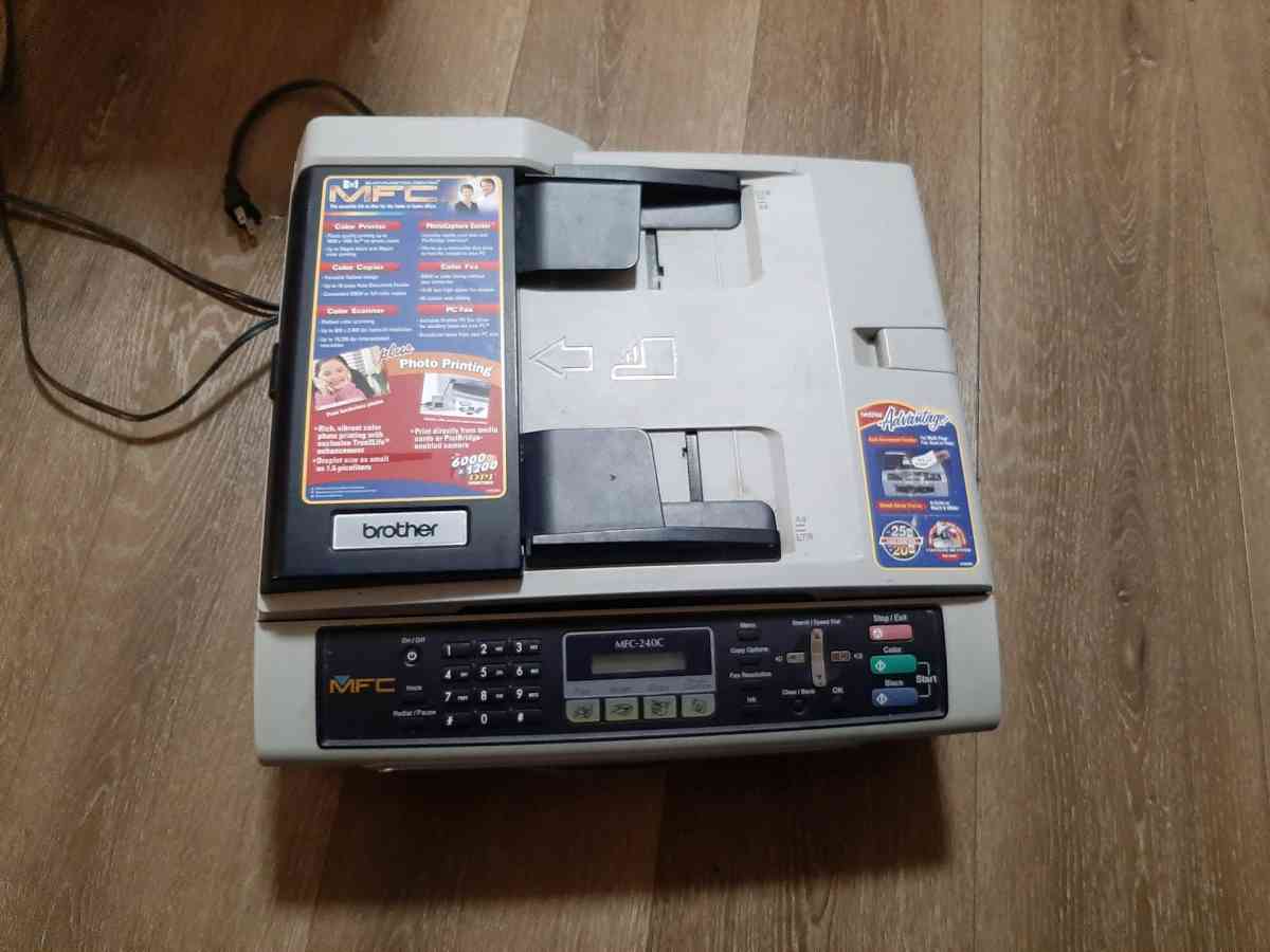 Brother MFC240C Printer Read description for more info