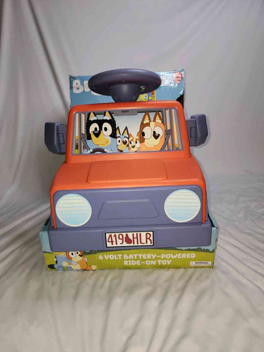 BLUEY 6V BATTERYPOWERED RIDEON