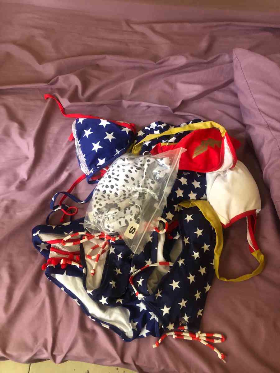 4 pairs of swimsuits