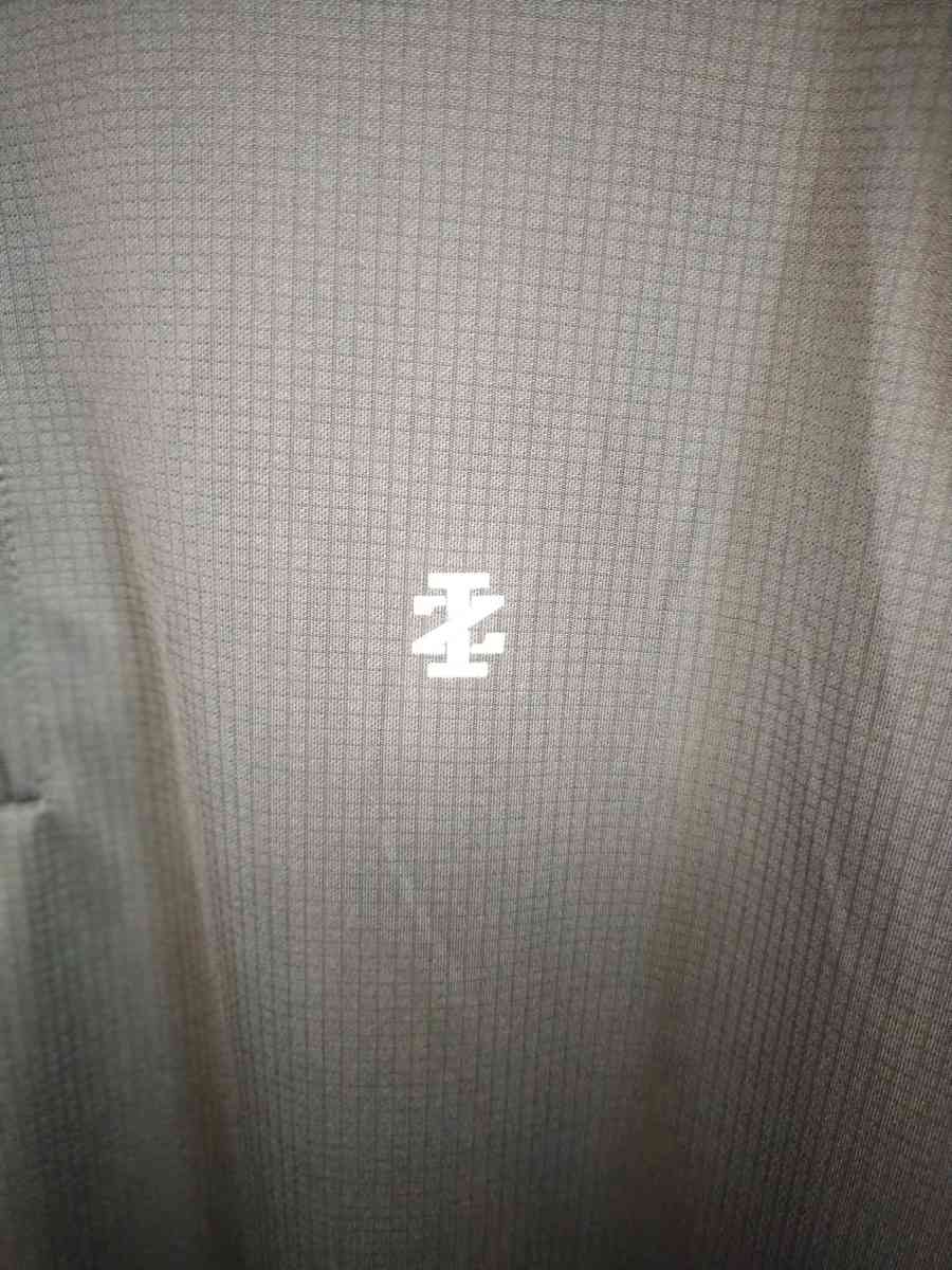 Izod Golf Pullover Top Mens Blue Long Sleeve 14 Zip Casual