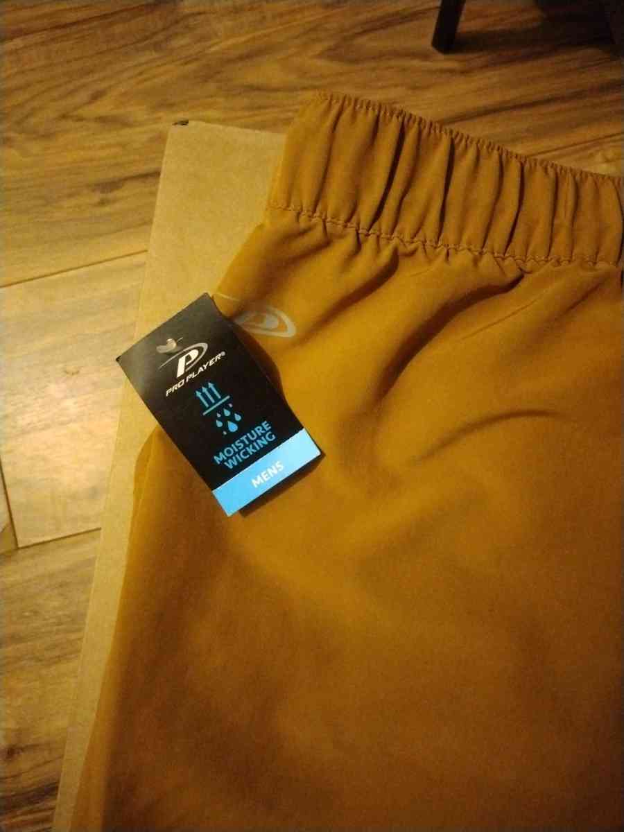 Mens Pro Player Moisture Wicking Shorts With Pockets  Size X