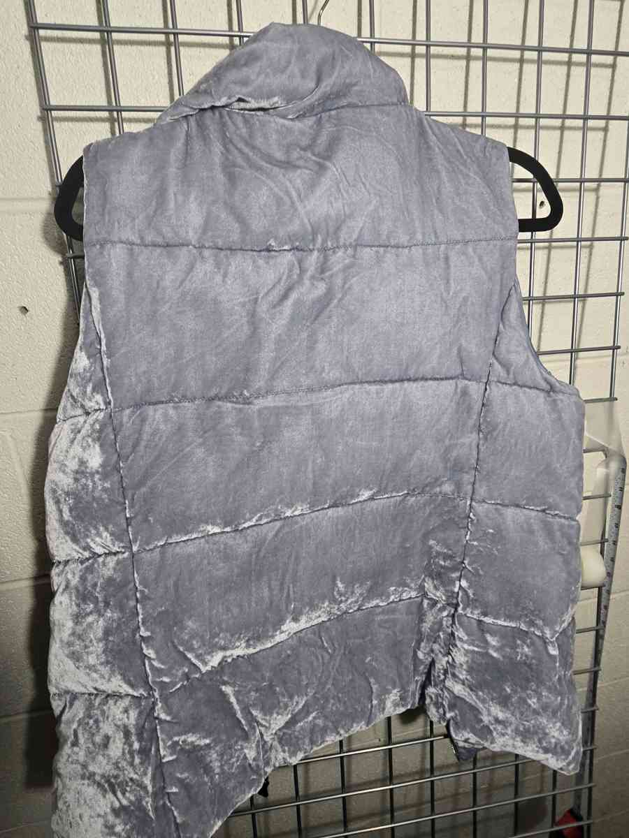 Loft Women Vest Color Blue