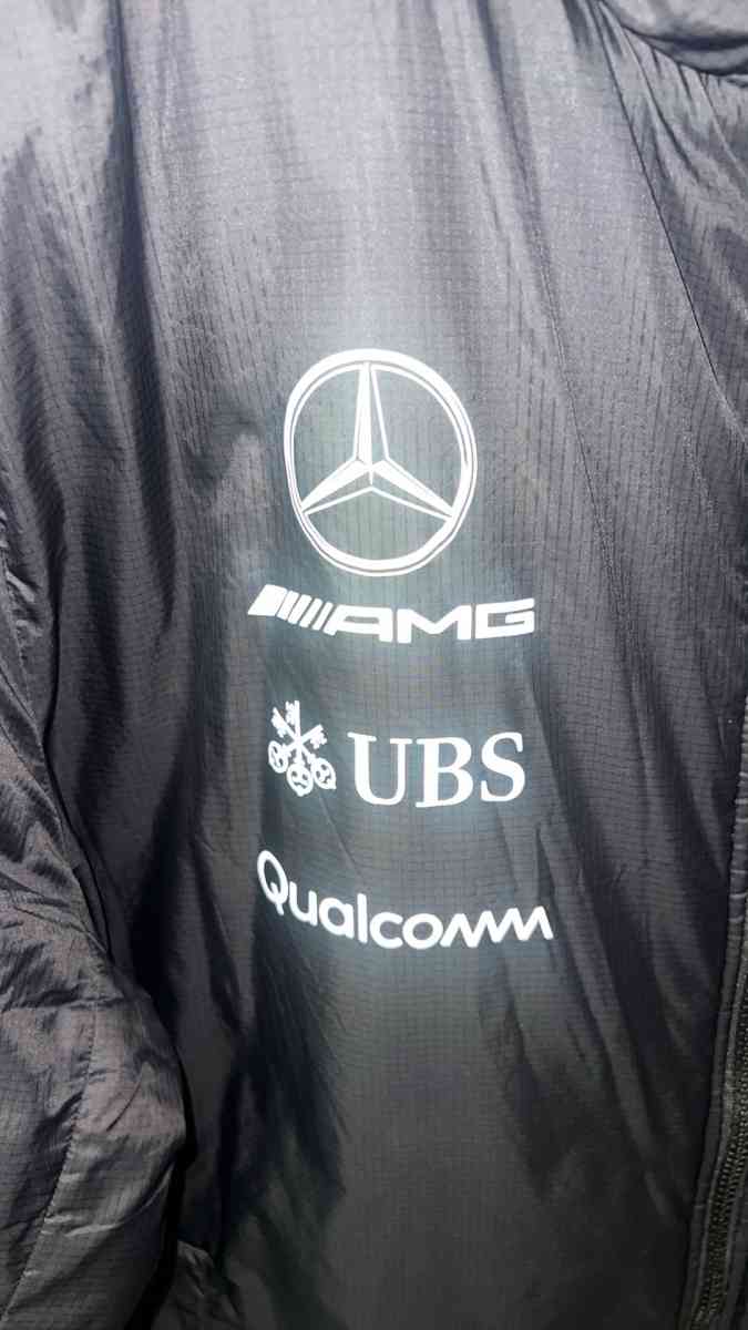 Mercedes Benz AMG Petronas F1 Mens Performance Jacket  Black