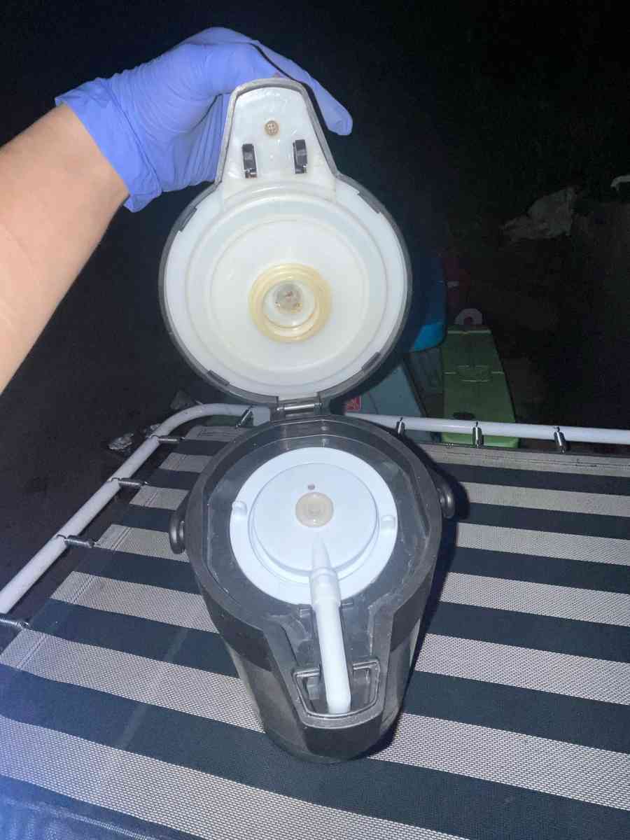 OGGI Coffee Tea Push Dispenser Carafe