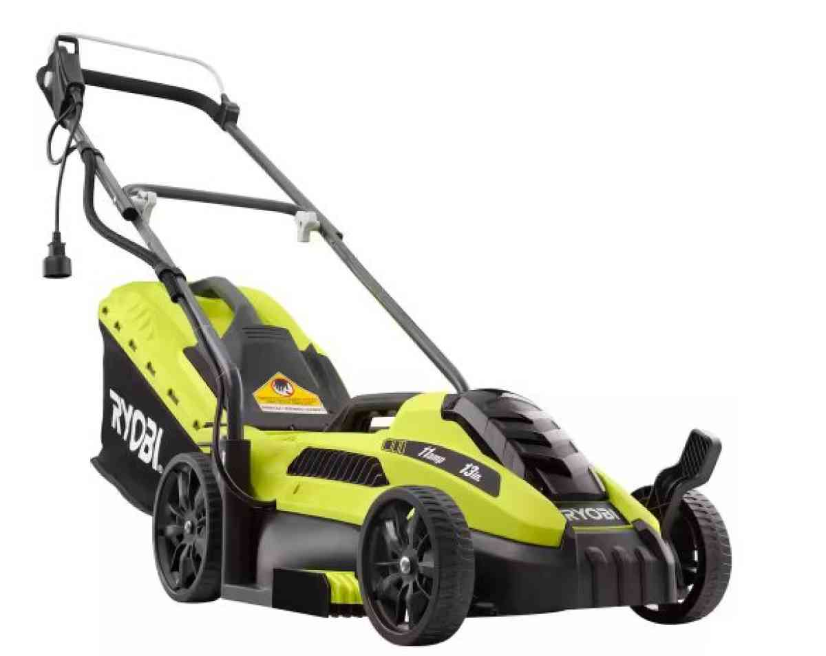 RYOBI 13 IN 11 AMP CORDER ELECTRIC WALK BEHIND PUSH LAWN