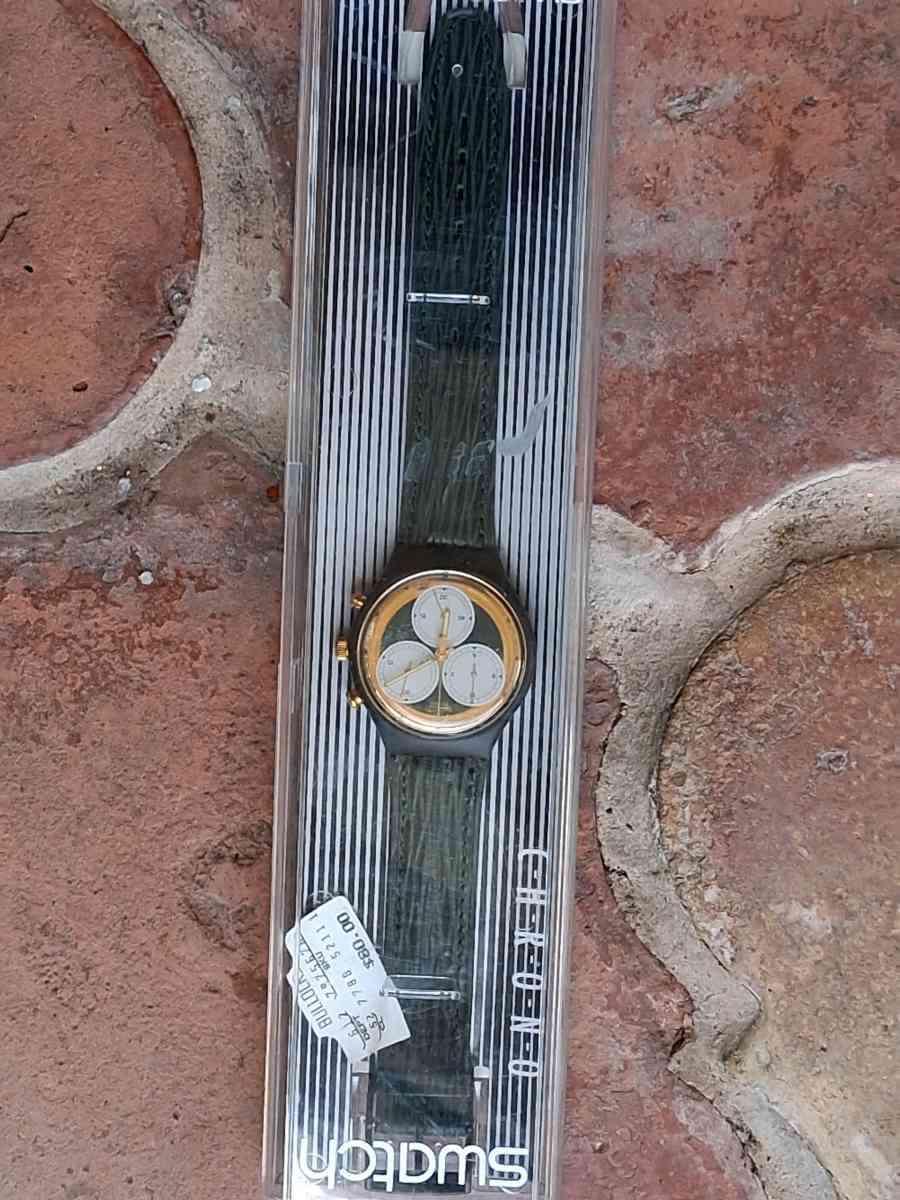vintage 1992 Swatch Chrono Watch