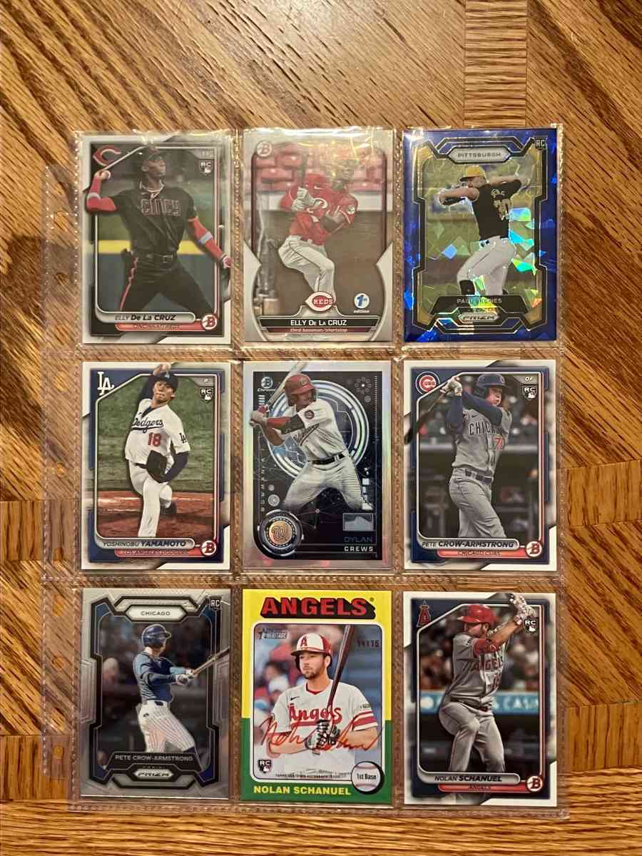 Modern baseball cards Auto Rookies