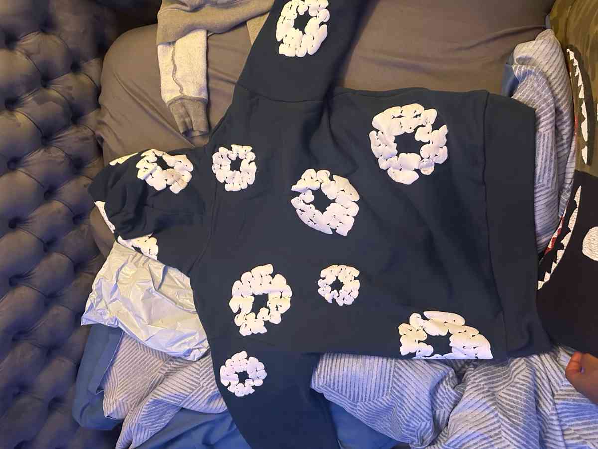 denim tears navy blue medium