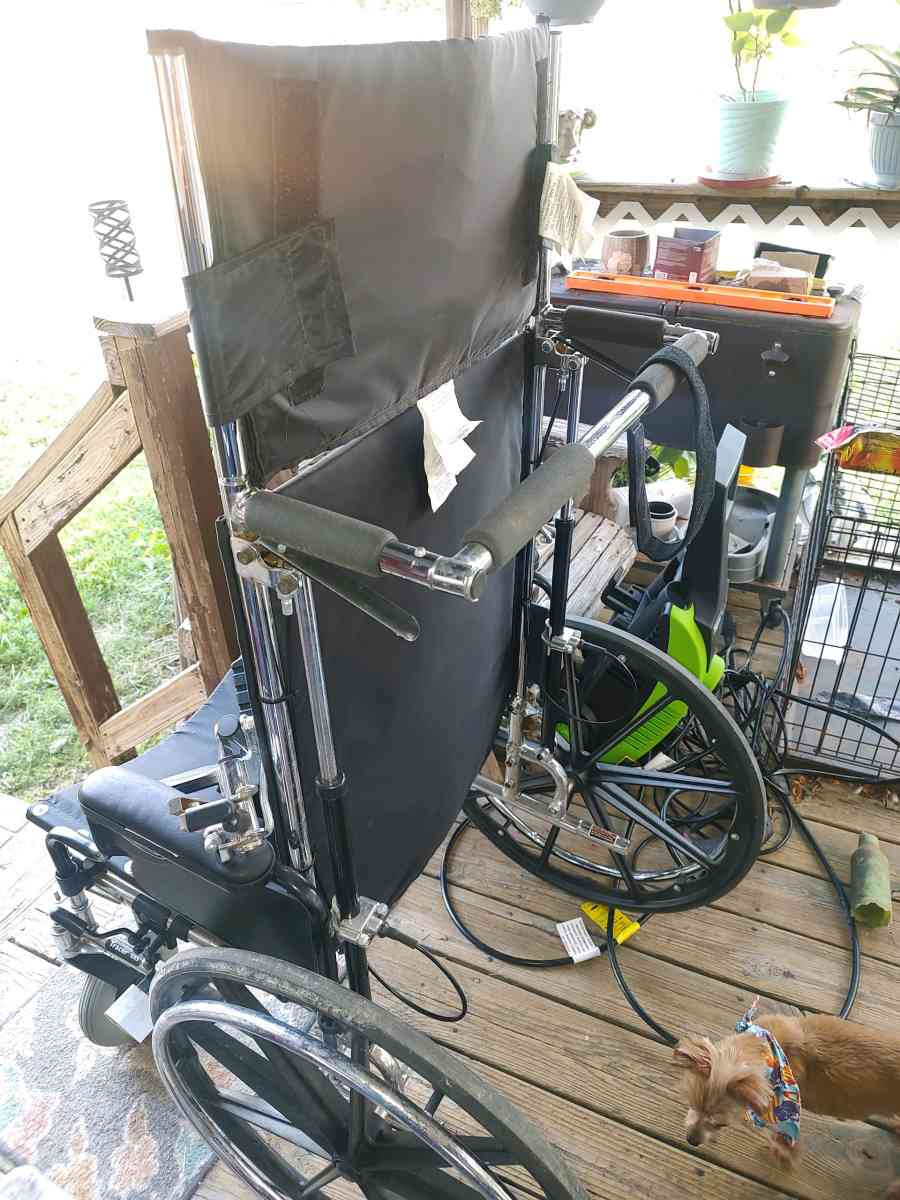 large wheel chair