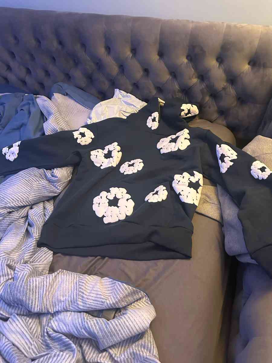 denim tears navy blue medium