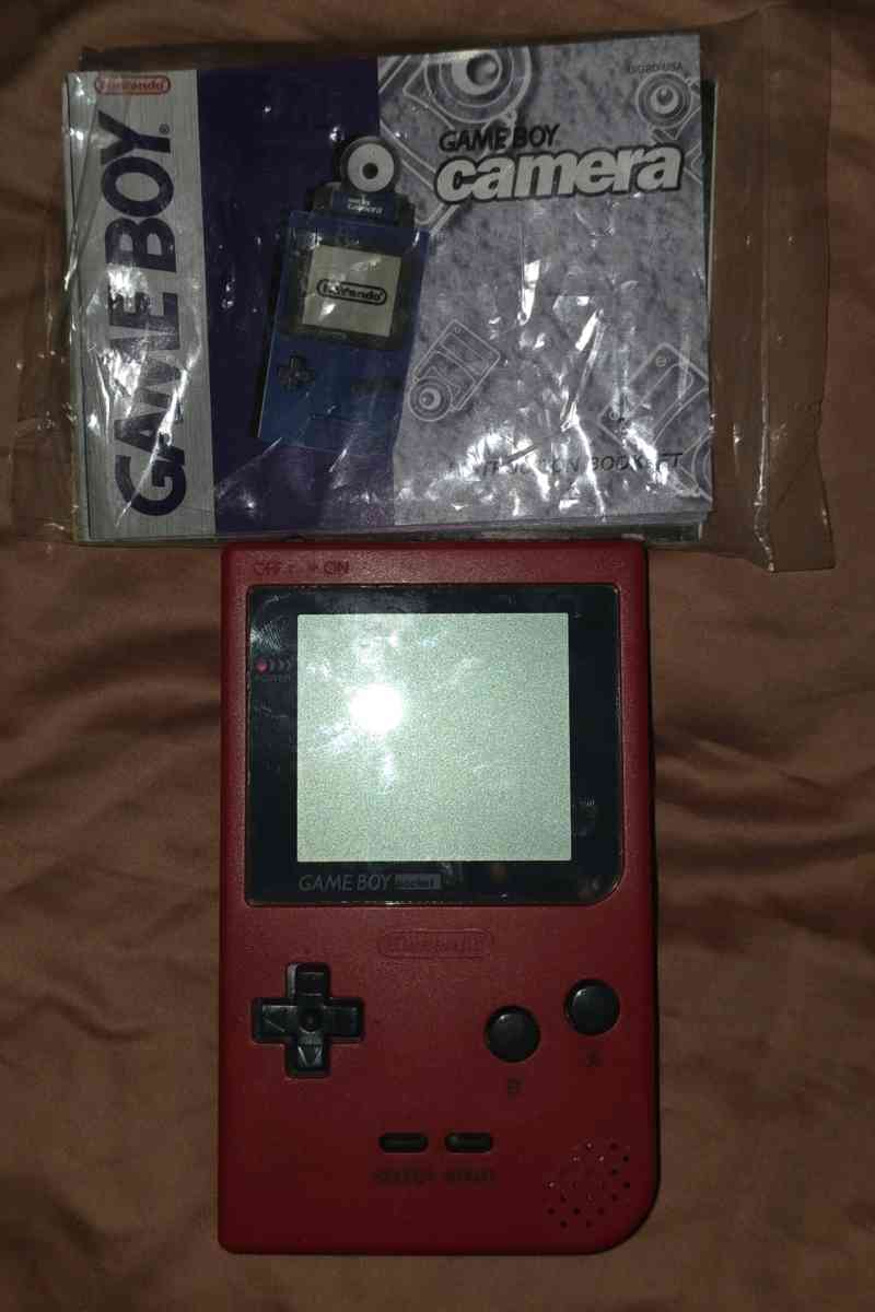 Game Boy Pocket with printer