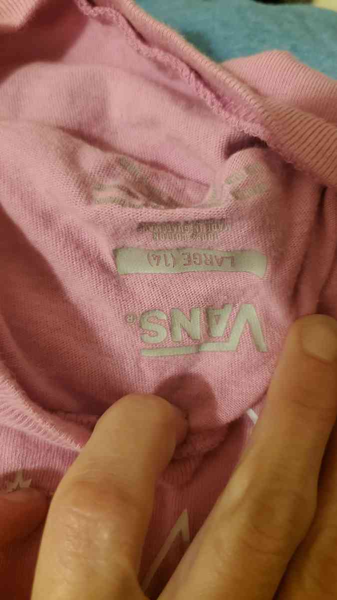 Junior Vans off the wall Pink Shirt