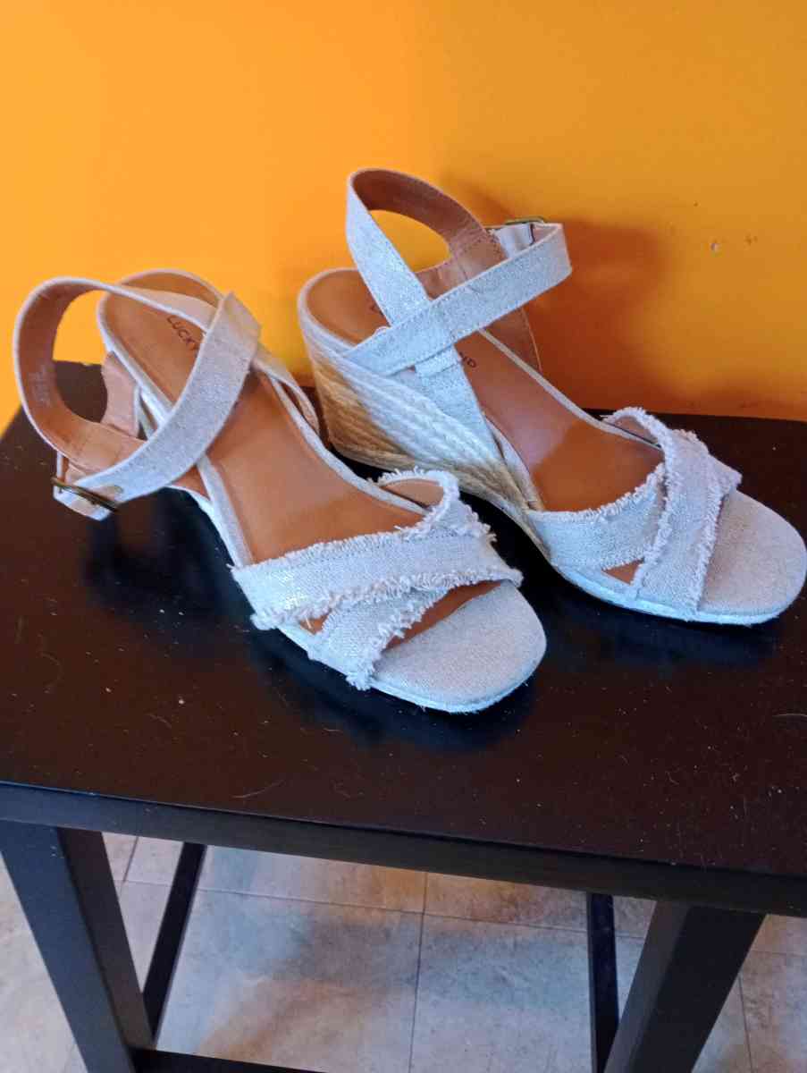 womens lucky brand wedges
