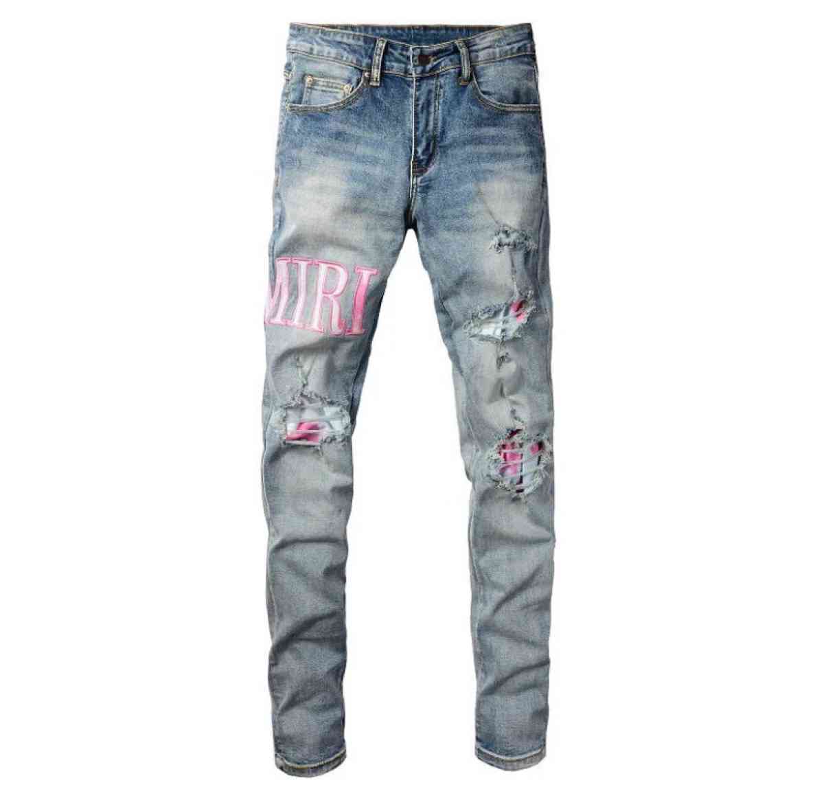 Amiri jeans pink