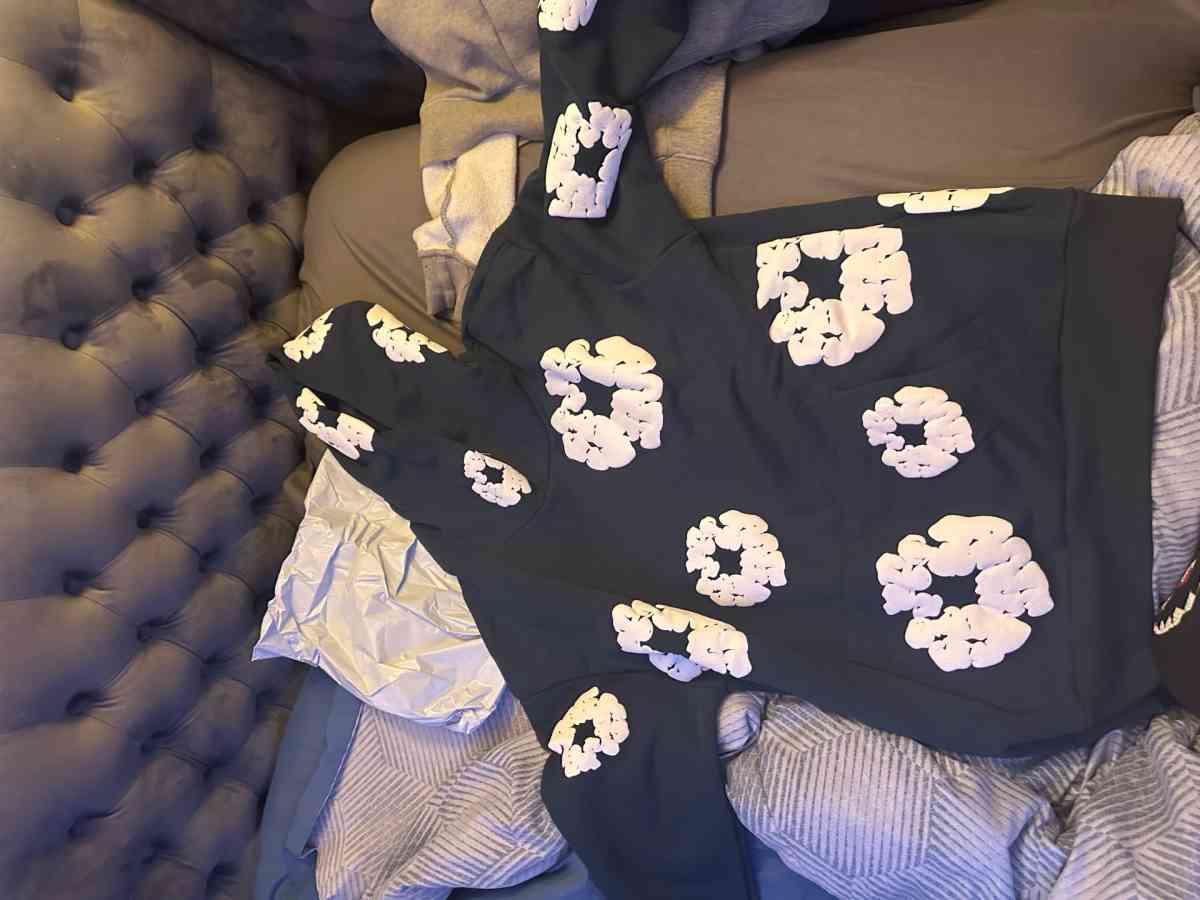 denim tears navy blue medium