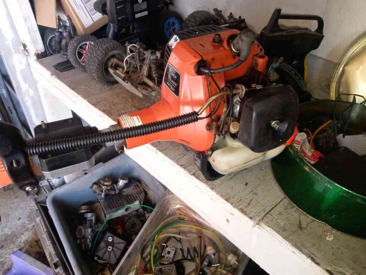 go power saw with rebuilt motor and new carburetor is used