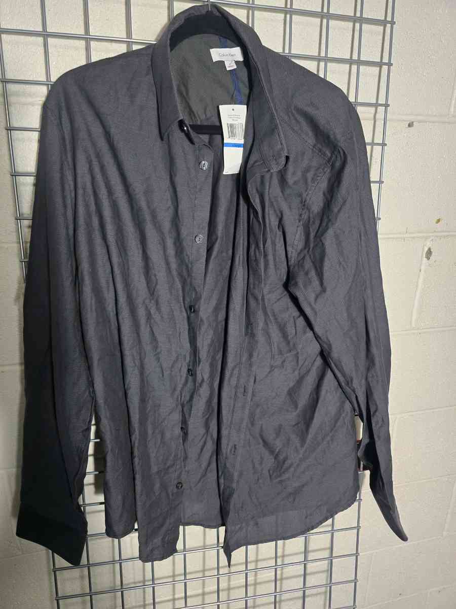 men Calvin Klein button up shirt