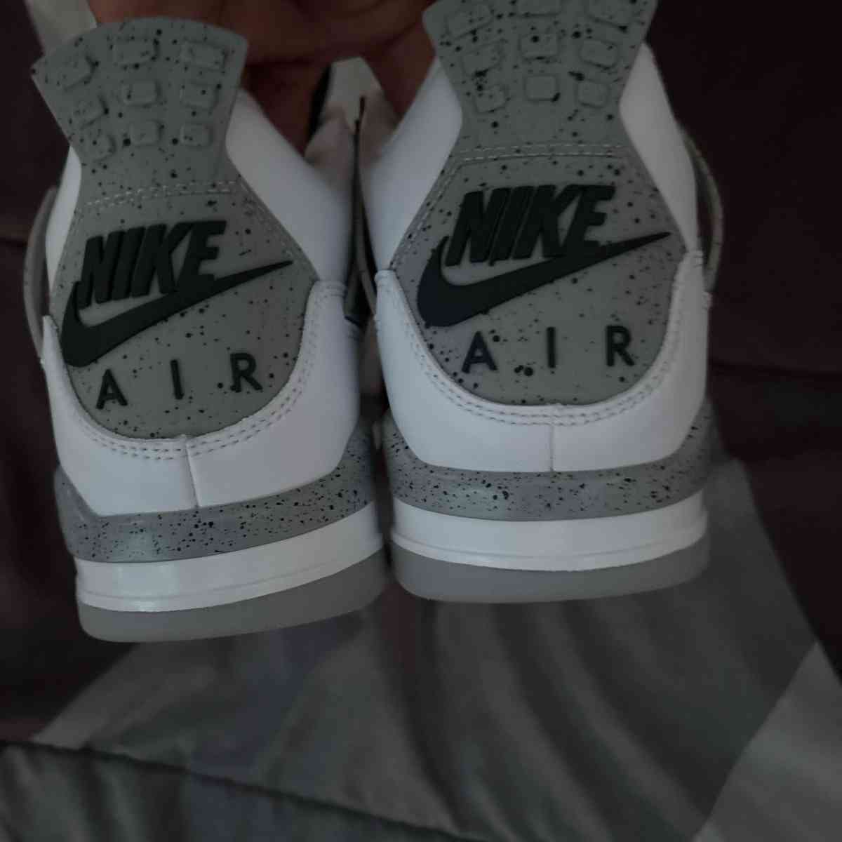 Jordan 4 white cement New