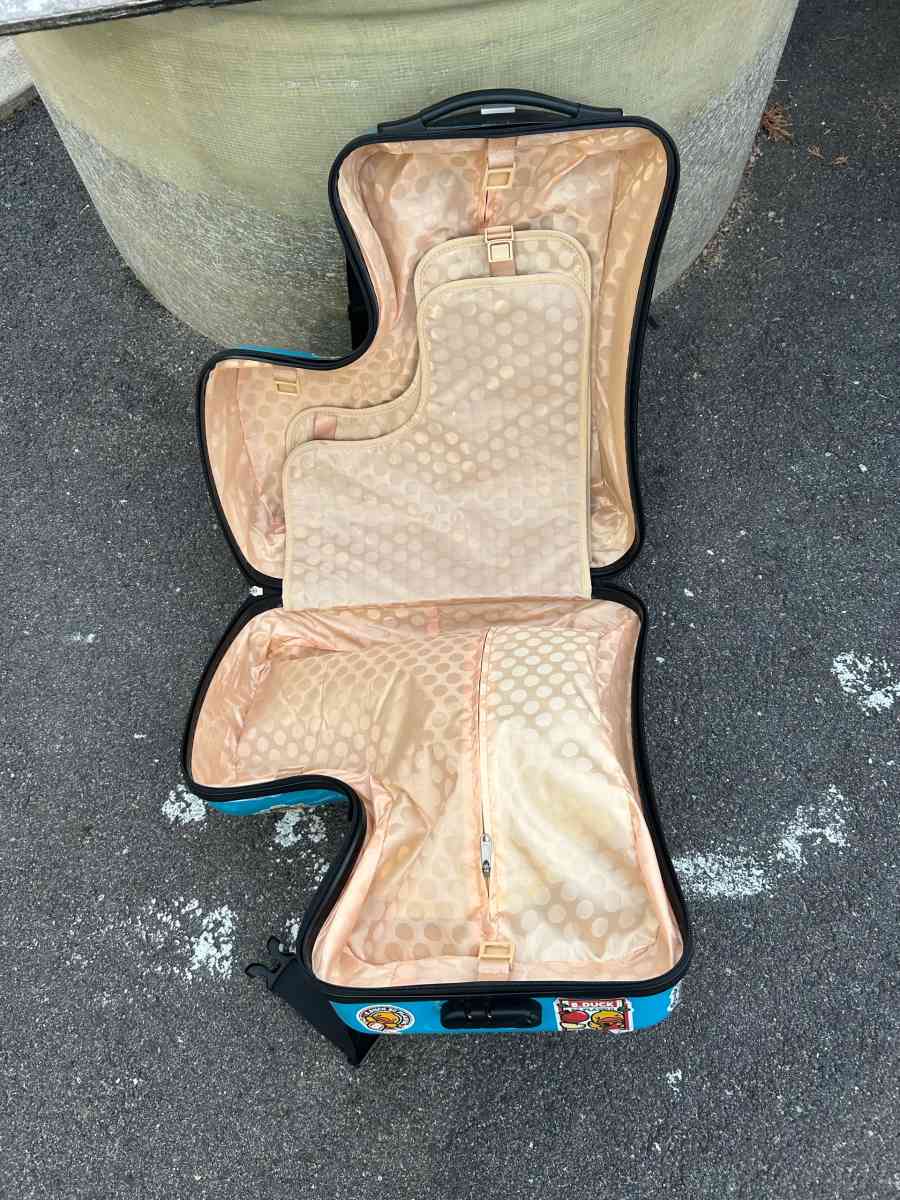 20 inch kids right on suitcase children ride on luggage with