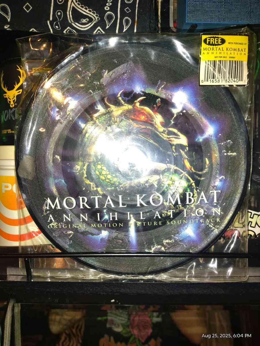 vinyl mortal Kombat annihilation soundtrack limited edition