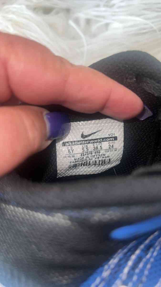 Nike Zoom Ascension GS Game royal  6Y Or Womens Size 75