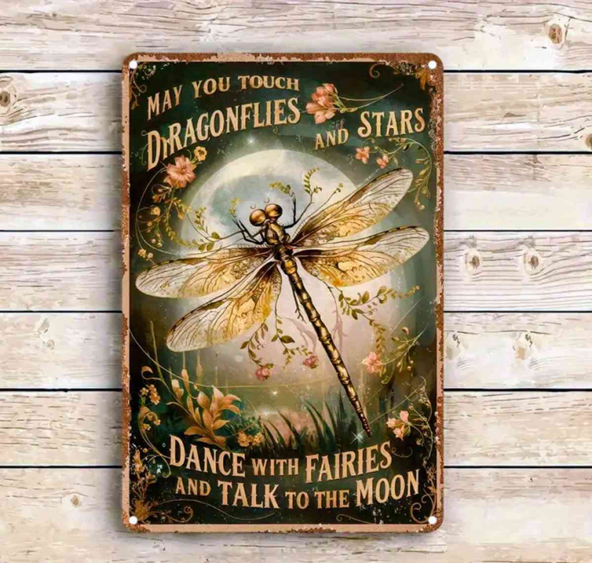 Dragonfly Metal Wall Decor