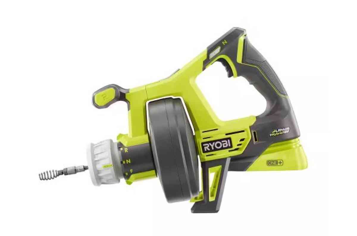 RYOBI ONE 18V HYBRID DRAIN AUGER TOOL ONLY