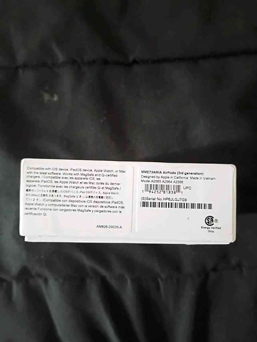 Airpods 3rd generation