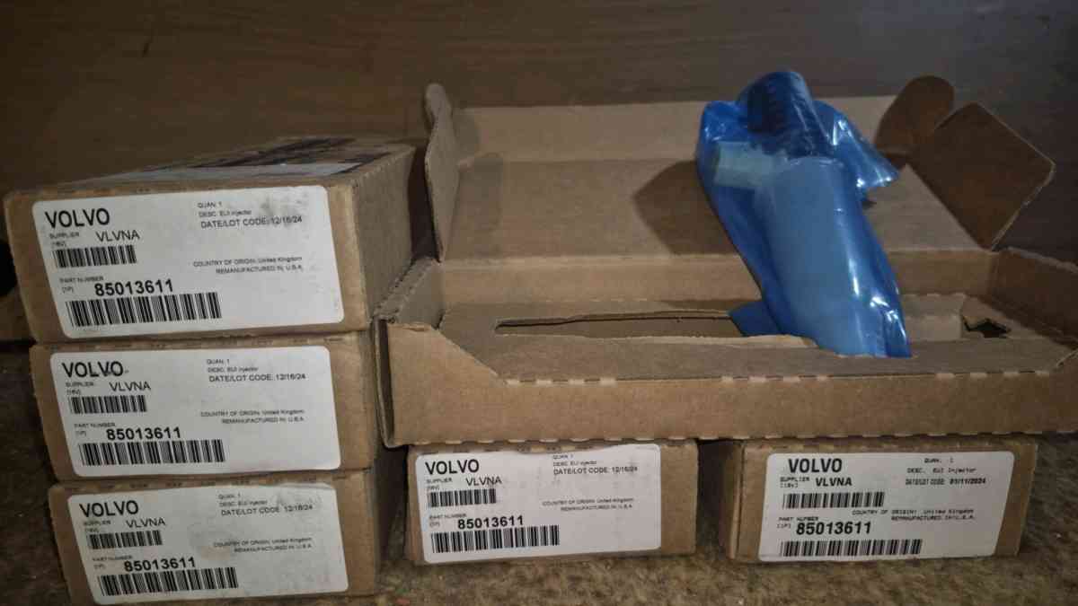 Volvo Mp8 injectors set of 6