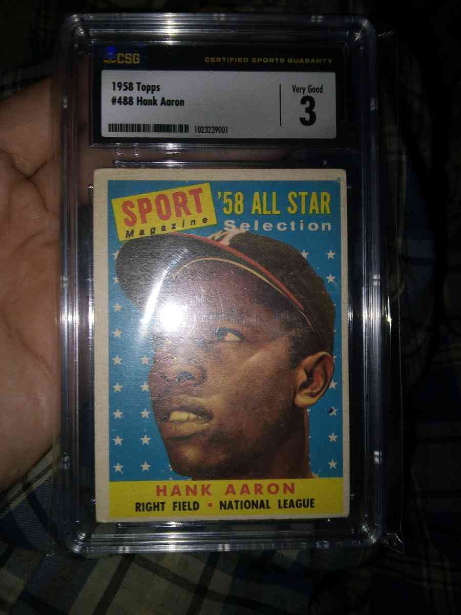 1958 Topps Hank Aaron
