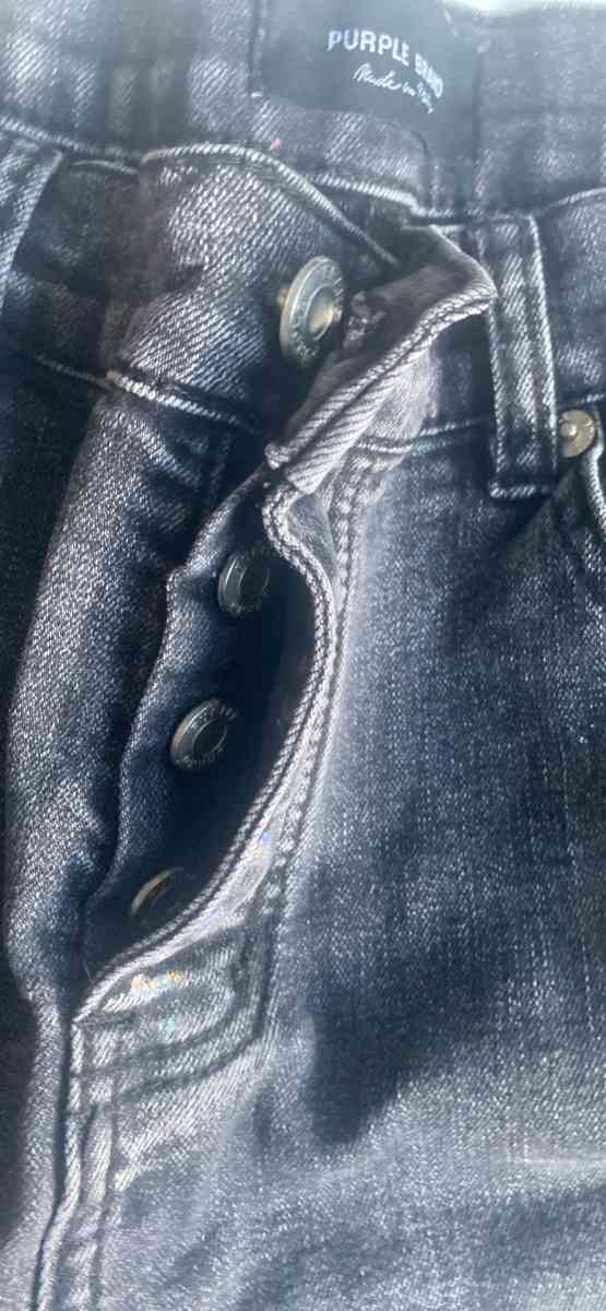 purple jeans size 32
