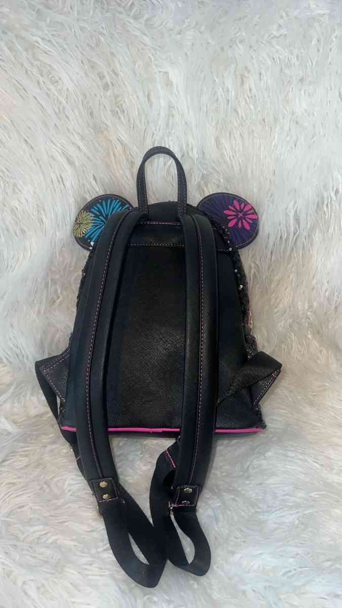 Minnie Mouse Main Attraction Nighttime Fireworks Castle Loun