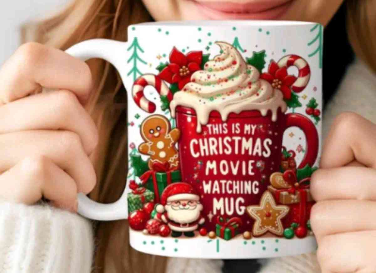 Large Christmas Mug