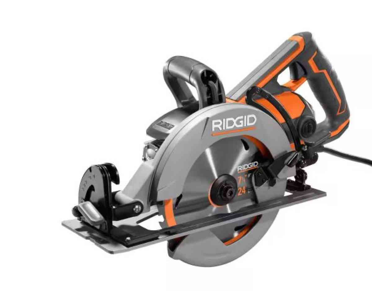 RIDGID THRUCOOL 15 AMP 714 IN WORM DRIVE CIRCULAR SAW
