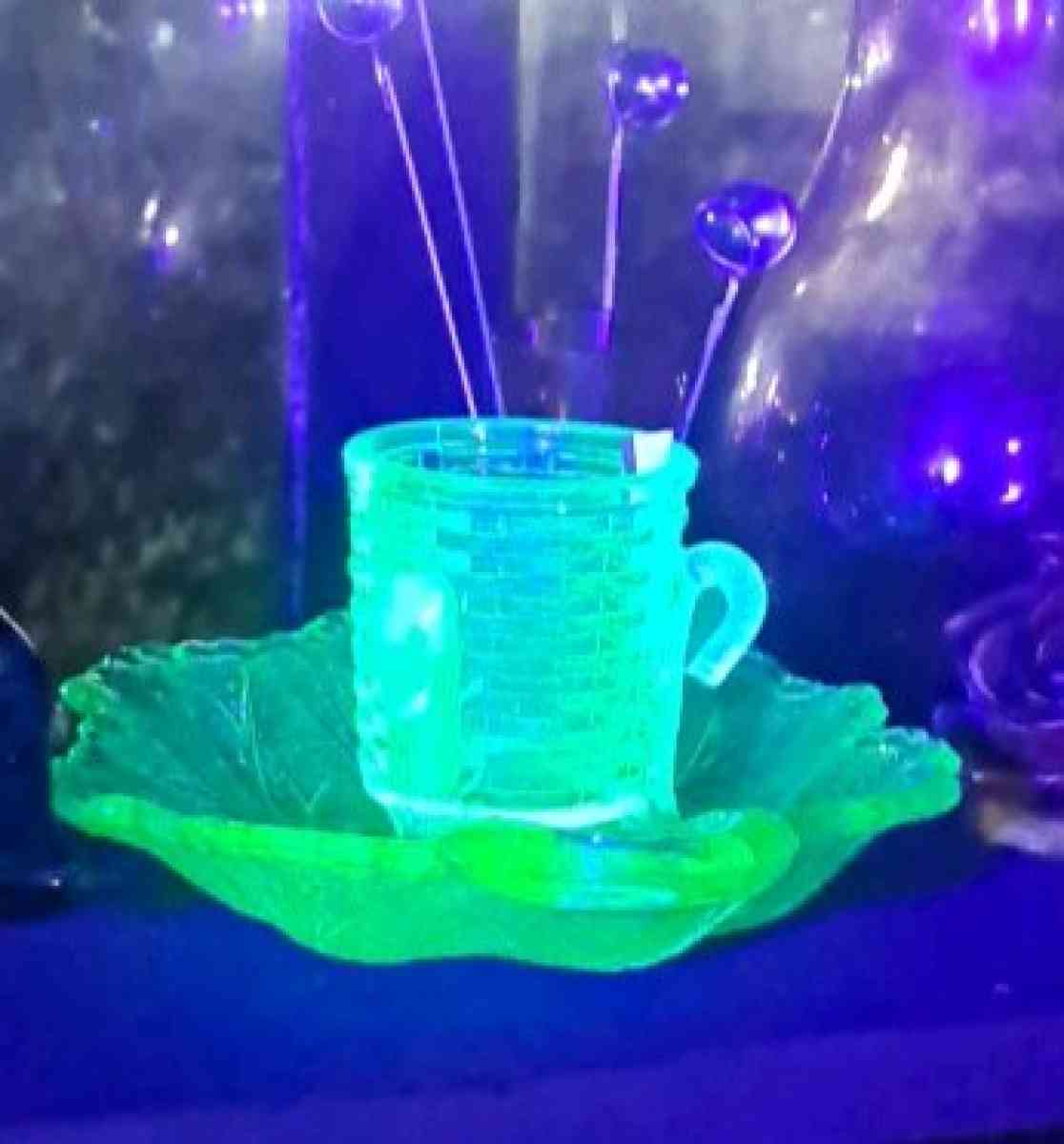 Vintage Uranium glass
